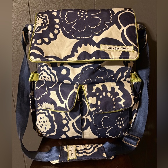Ju-Ju-Be Handbags - Ju-Ju-Be - Be Hip in Cobalt Blossoms